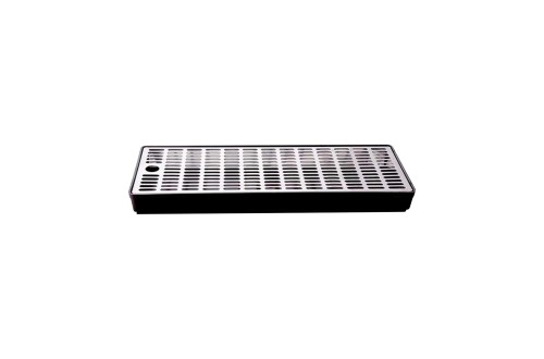 Drip tray with plastic rack and stainless steel grid 40x15 – 35mm