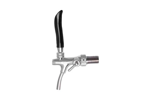 Stainless steel tap with compensator