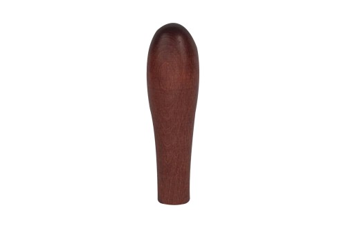 Ergonomic wooden knob