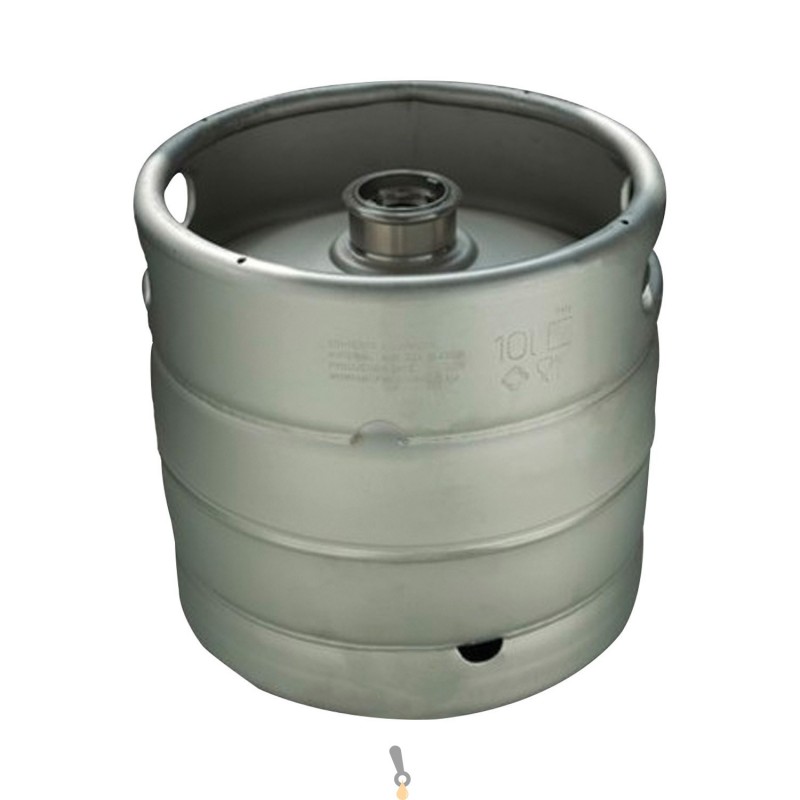 Fusto di birra da 2 litri in acciaio inossidabile resistente allargento per uso domestico conservazione e miscelazione di birra artigianale e alla distributore di birra fermentazione 