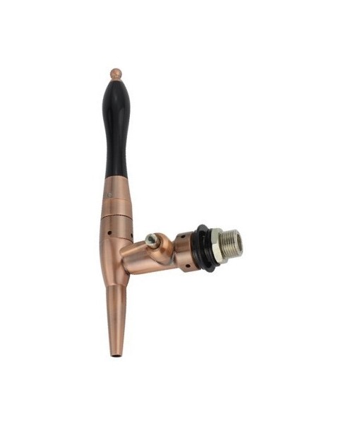 Stout tap with copper-plated compensator